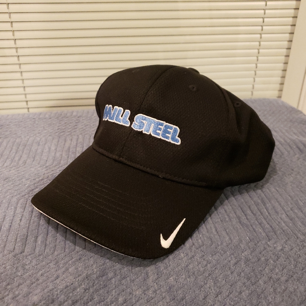 Nike Golf Black Cap with Blue Embroidery